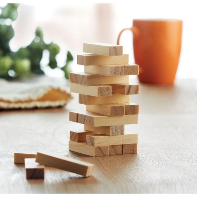 Jeu de construction en bois TOWER 
