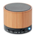 Enceinte Personnalisable Round Bambou 