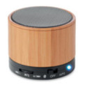 Enceinte Personnalisable Round Bambou 