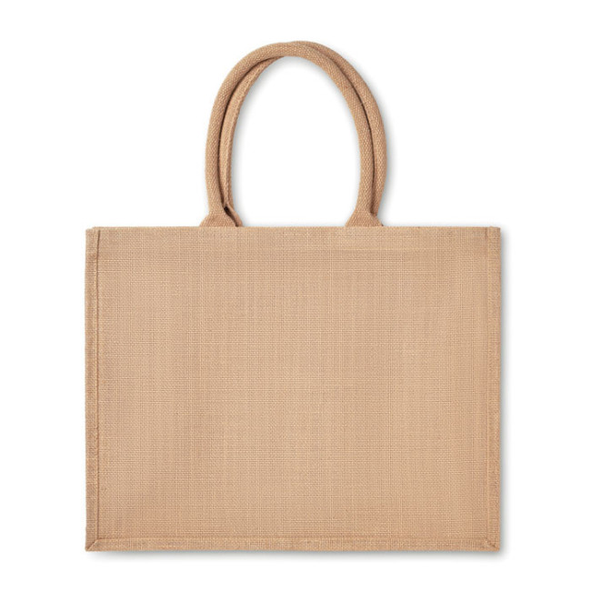 Sac de plage personnalisé en Jute laminé 
