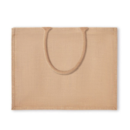 Sac de plage personnalisé en Jute laminé 