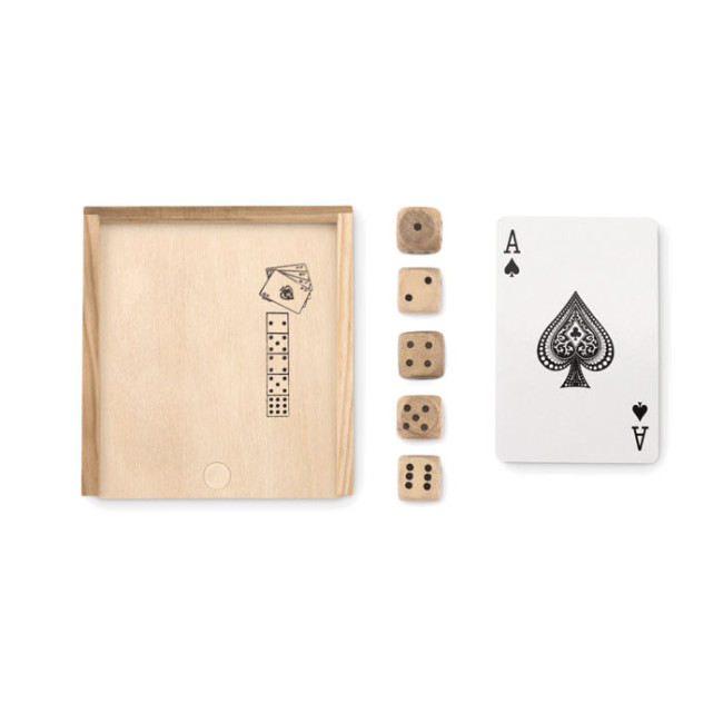 Coffret Dés et cartes à jouer VEGAS 