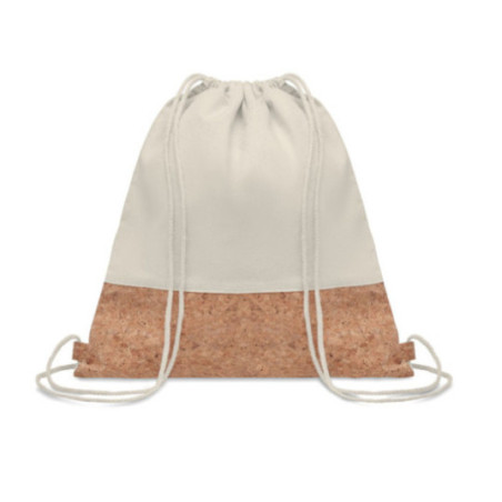Sac cordon en Coton & Liège Personnalisable 