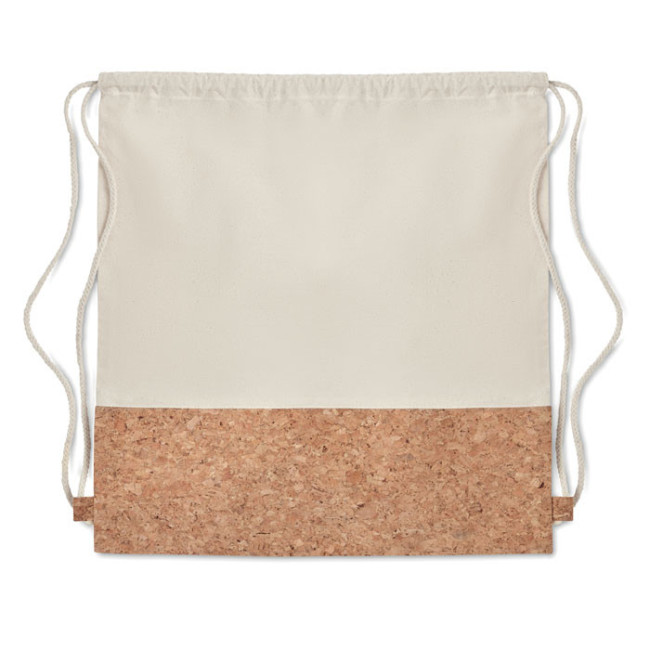 Sac cordon en Coton & Liège Personnalisable 