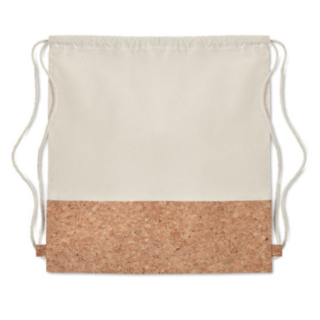 Sac cordon en Coton & Liège Personnalisable 