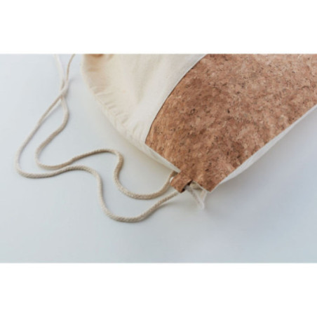 Sac cordon en Coton & Liège Personnalisable 