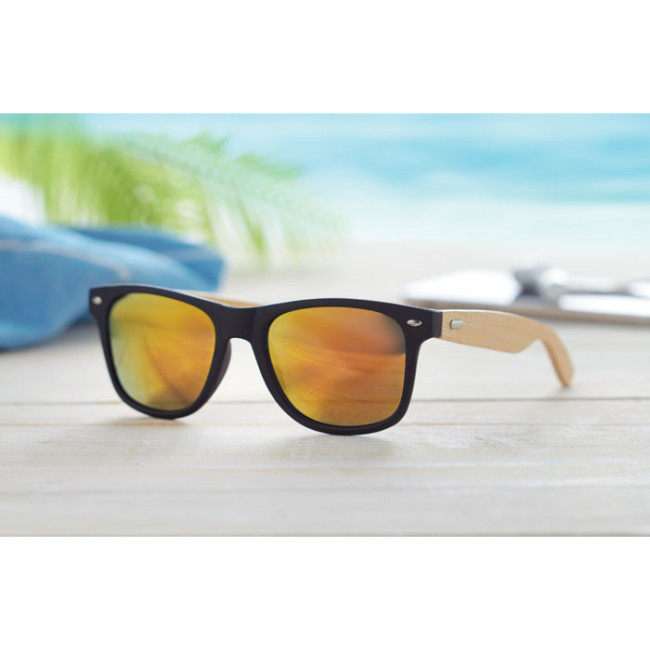 Lunettes de soleil Vintage en bambou 