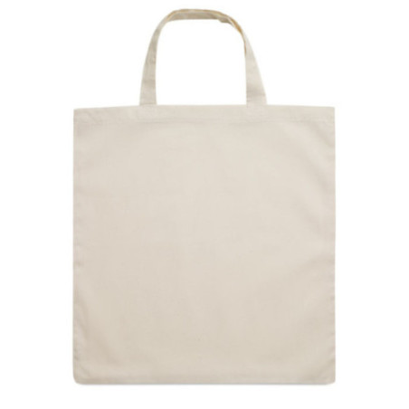 Sac Shopping Personnalisable Anses Courtes Ecru 
