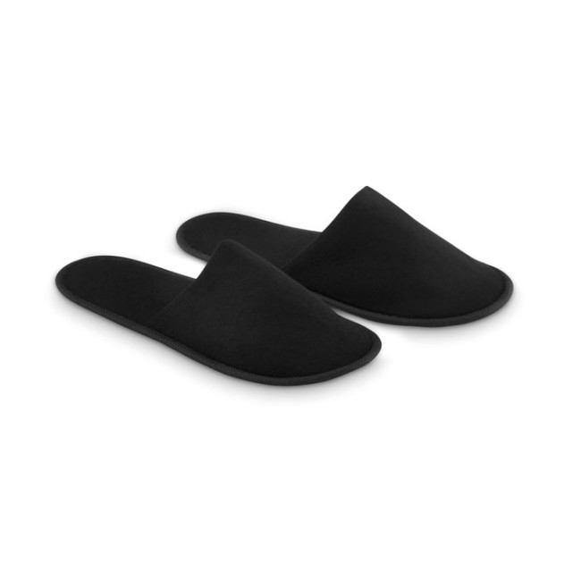 Paire de Chaussons d’Hôtel publicitaire 