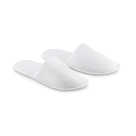 Paire de Chaussons d’Hôtel publicitaire 