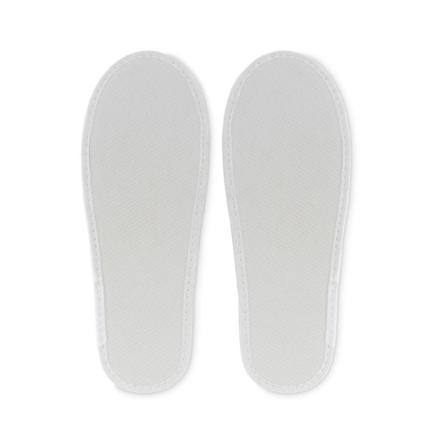 Paire de Chaussons d’Hôtel publicitaire 