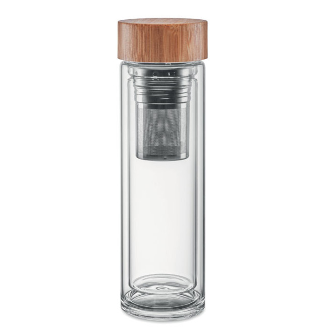 Gourde double paroi avec infuseur BATUMI 420 ml 
