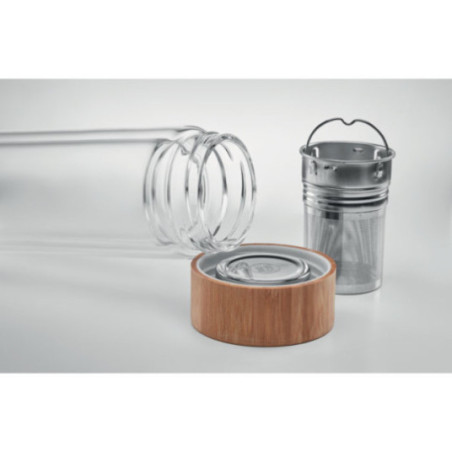 Gourde double paroi avec infuseur BATUMI 420 ml 