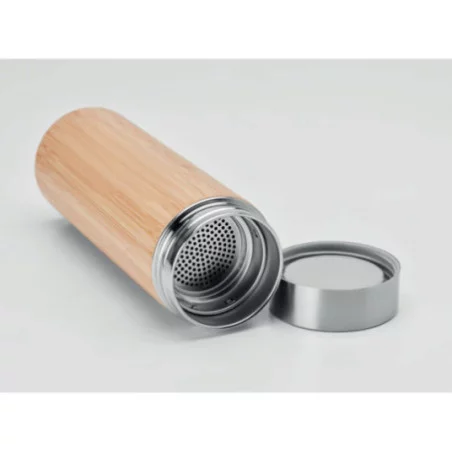 Gourde bambou double paroi 400 ml 