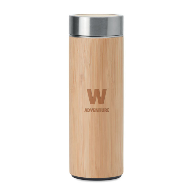 Gourde bambou double paroi 400 ml 