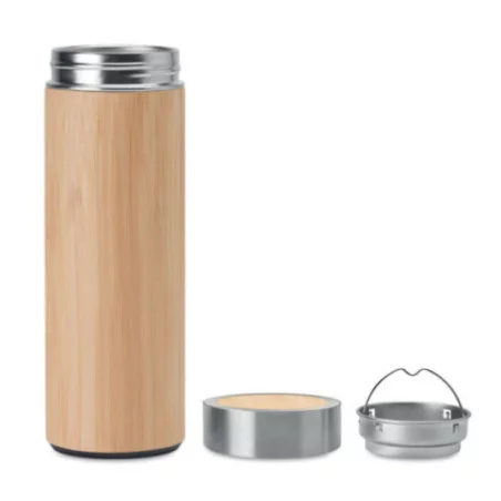 Gourde bambou double paroi 400 ml 