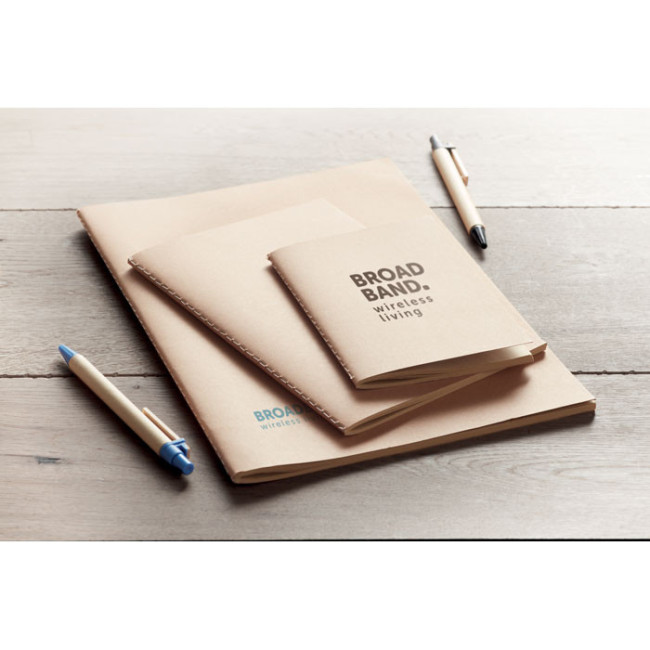 Cahier Publicitaire A6 couverture en carton 