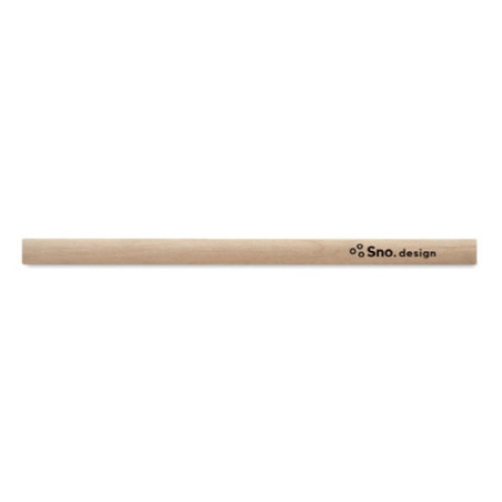 Crayon de charpentier en bois avec règle 14 cm 