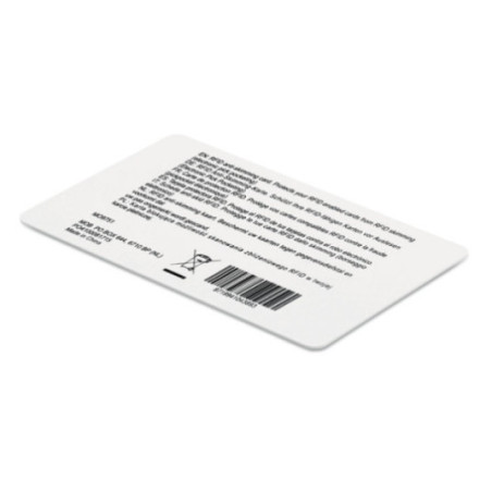 Carte anti-RFID à champ électromagnétique Custos 