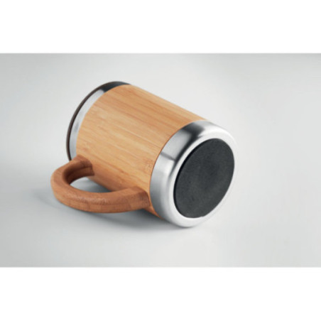 Mug isotherme bambou Mokka 300 ml 