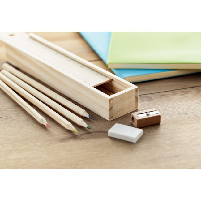 Set de crayon en bois Todo 