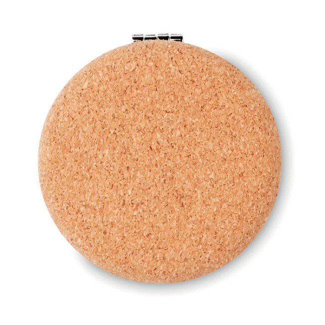 Miroir compact en liège Guapa Cork 