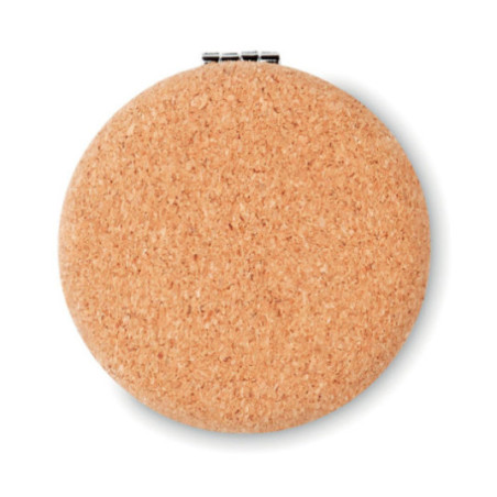 Miroir compact en liège Guapa Cork 