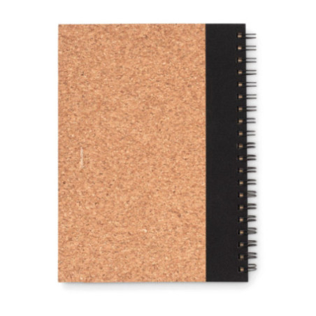 Carnet en liège et feuilles recyclés Sonora Pluscork 