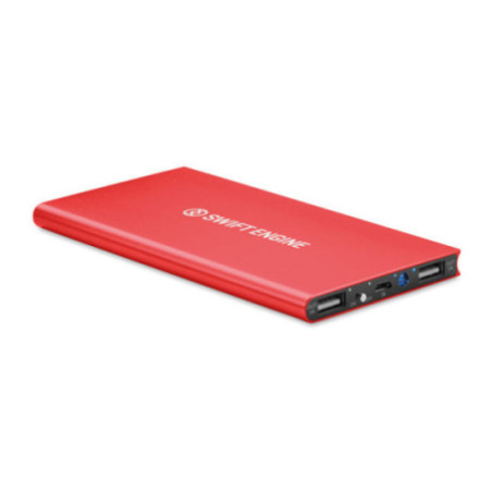 Station de chargement 8000 mAh en aluminium Powerflat 