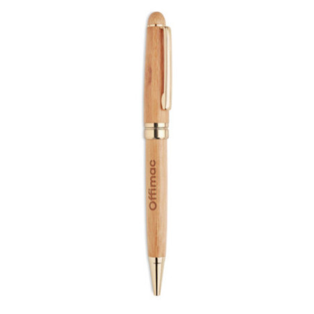 Coffret stylo bambou personnalisable ETNA 