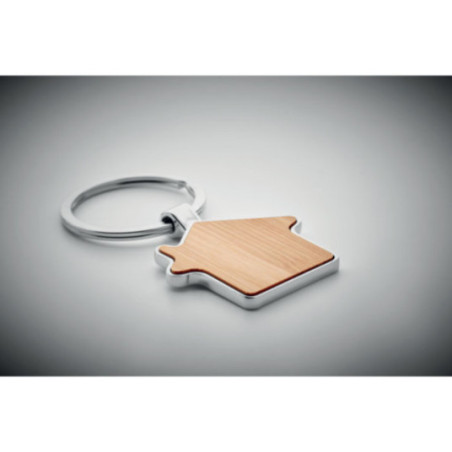 Porte-clés Bambou & métal BURNIE 