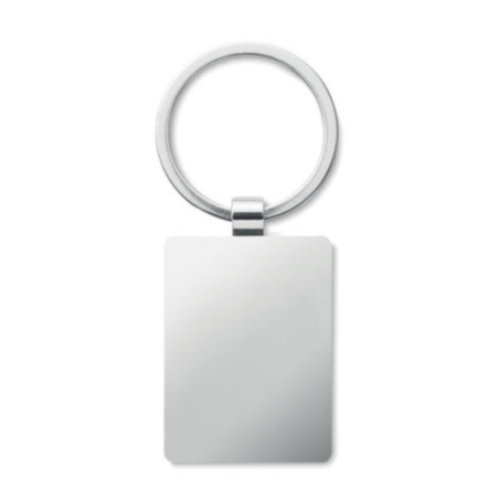 Porte-clés Bambou & métal rectangulaire BENDIGO 
