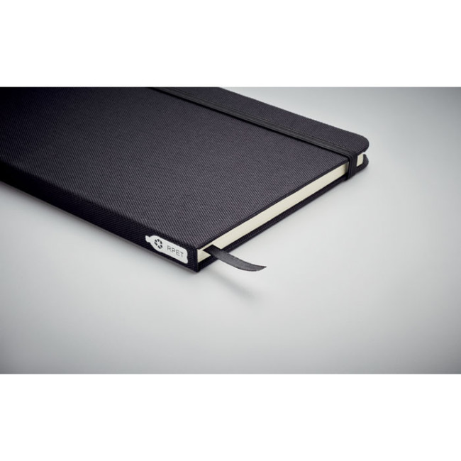 Carnet personnalisable A5 ligné Recyclé RPET 