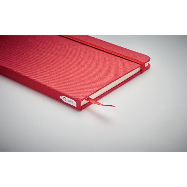 Carnet personnalisable A5 ligné Recyclé RPET 