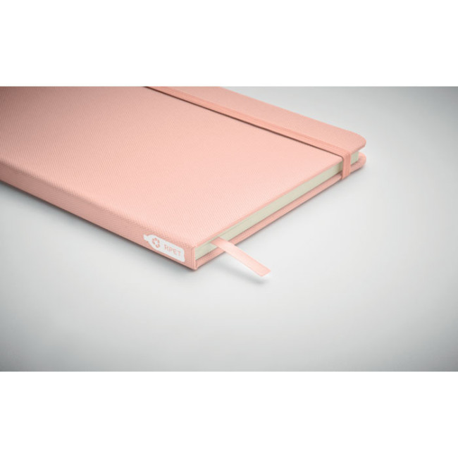 Carnet personnalisable A5 ligné Recyclé RPET 
