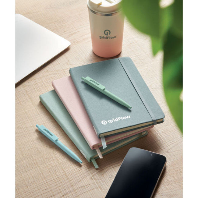 Carnet personnalisable A5 ligné Recyclé RPET 