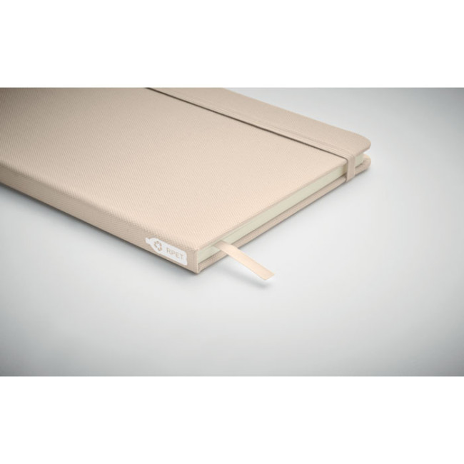 Carnet personnalisable A5 ligné Recyclé RPET 