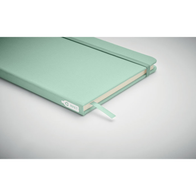 Carnet personnalisable A5 ligné Recyclé RPET 
