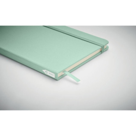 Carnet personnalisable A5 ligné Recyclé RPET 