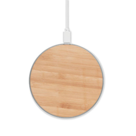 Chargeur induction bambou alu despad 