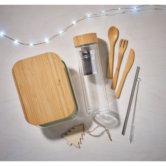 Lunch box personnalisable Tundra Bambou 