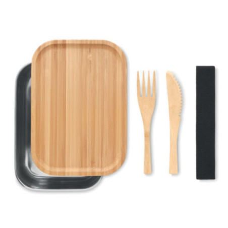 Lunch box en Inox SAVANNA 600 ml 