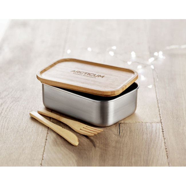 Lunch box en Inox SAVANNA 600 ml 