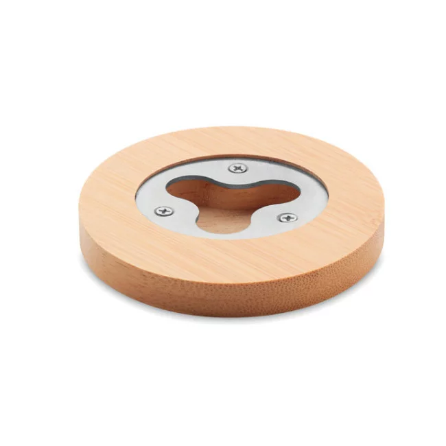 Décapsuleur Bambou 2 en 1 personnalisable 