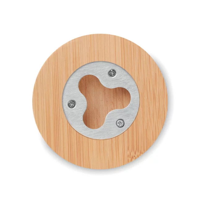 Décapsuleur Bambou 2 en 1 personnalisable 