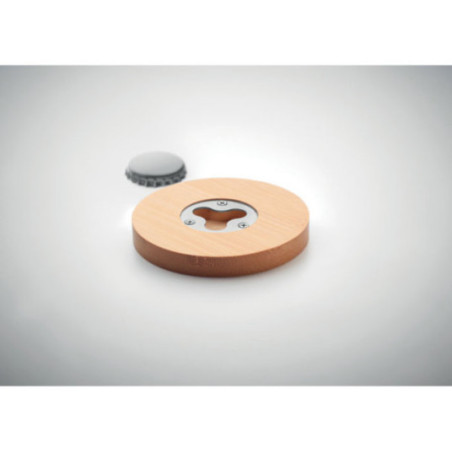Décapsuleur Bambou 2 en 1 personnalisable 