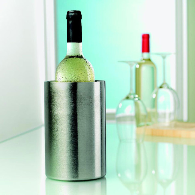 Seau à Champagne en acier personnalisable COOLIO 