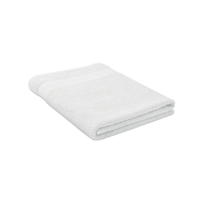 Serviette éponge en coton bio personnalisable MERRY 