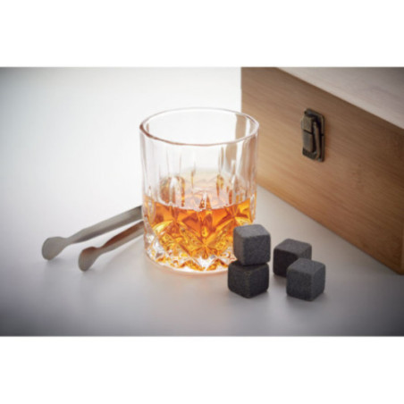 Coffret à Whisky en bambou publicitaire 