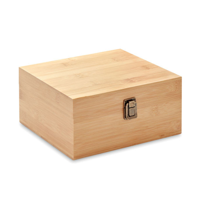 Coffret à Whisky en bambou publicitaire 